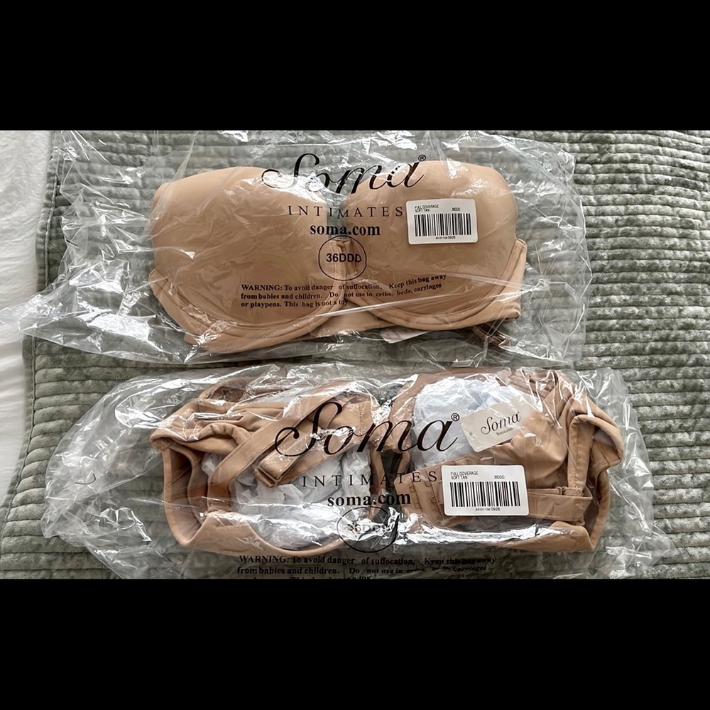 TWO Embraceable Full Coverage Nursing Bras